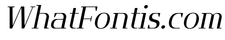 Flatory Serif Light Italic
