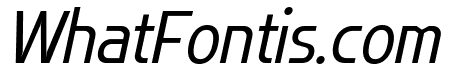 Flatory Sans Light SemiCondensed Italic