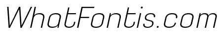 Petchlamoon ExtraLight Italic