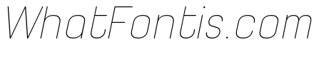 Petchlamoon Thin Italic