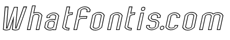 Bokeseni Outline Italic