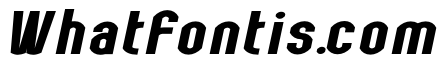 Bokeseni UltraBlack Italic