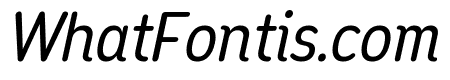 Opun Mai SemiCondensed Italic