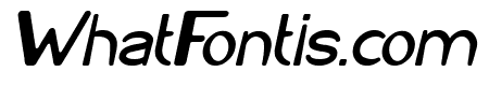 Cartoon Character Bold Italic