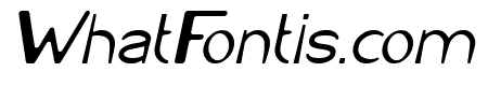 Cartoon Character Italic