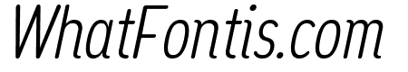 Opun Mai Light Condensed Italic