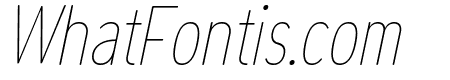 Opun Mai Thin Condensed Oblique