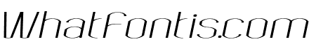 Bokeseni Light Expanded Italic