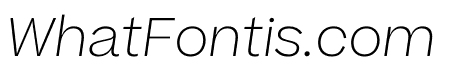Beatrice Thin Italic