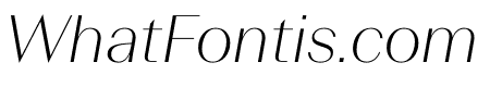 Beausite Grand Thin Italic