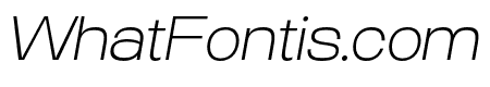 Osmose Ultra Light Italic
