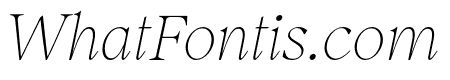 Inferi Extra Light Italic