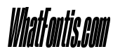Arges Extra Heavy Condensed Oblique