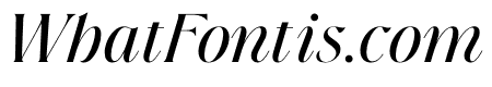 New Forest Italic