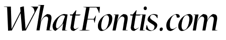 Mazius Display Italic
