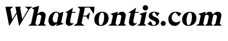 Beirut Display Bold Italic