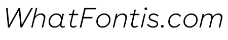 Buenos Aires Thin Italic