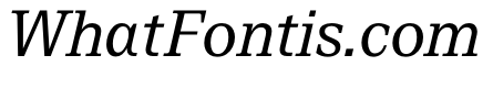 Messina Modern Regular Italic