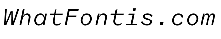 Coordinates Regular Italic