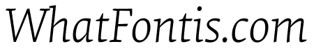 Elena Light Italic