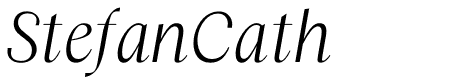 Columbia Sans Display ExtraLight Italic