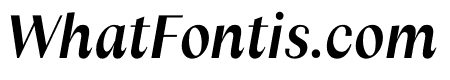 Columbia Sans Display SemiBold Italic