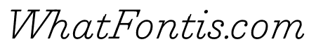 Trianon Caption ExtraLight Italic