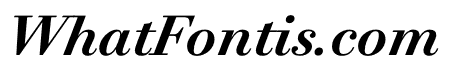 Trianon Text Bold Italic