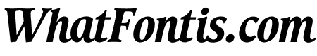 TFHabitat Bold Italic