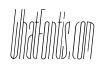 TFNouveau Riche Condensed Thin Italic