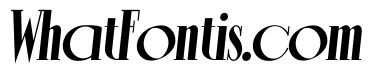 TFRomantique Extrabold Italic