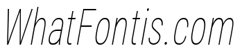 Bert Sans Thin Italic