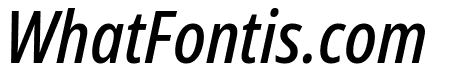 Avrile Sans Condensed Medium Italic