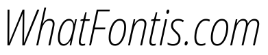 Avrile Sans Condensed ExtraLight Italic
