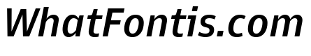 Goldman Sans Medium Italic