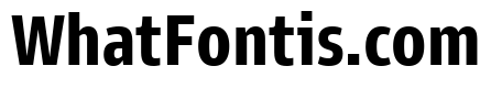 Goldman Sans Condensed App Bold
