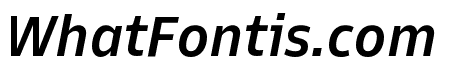 Goldman Sans VF App Medium Italic