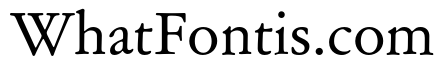 Garamond ATF Subhead Regular