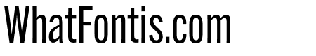 Alternate Gothic Condensed ATF Regular