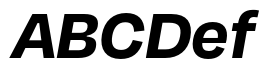 Degular Bold Italic