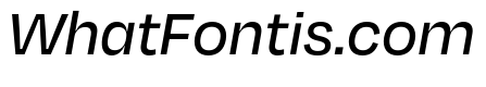 Degular Medium Italic
