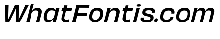 Obviously Wide Medium Italic