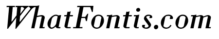 Louvette Text Italic