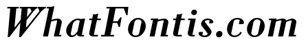 Louvette Text Semi Bold Italic