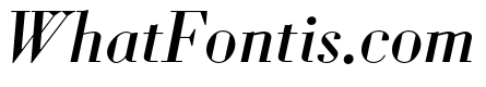 Louvette Display Italic