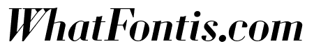 Louvette Display Semi Bold Italic