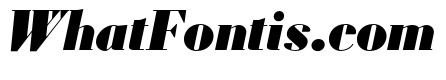 Louvette Display Ultra Italic