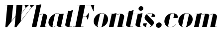 Louvette Banner Bold Italic