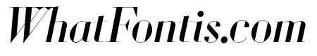 Louvette Banner Italic
