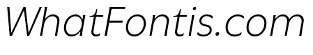 Utile Light Italic